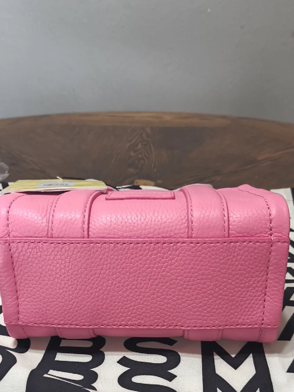 Marc Jacobs PETAL Pink 🩷 Micro Pebbled Leather Tote Bag - Picture 4 of 7